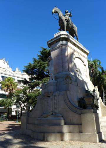 Montevideo Herrscher auf dem Pferd
