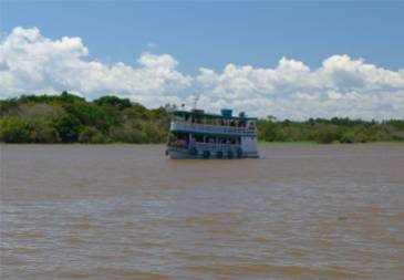Manaus knuffige Flussschiffe