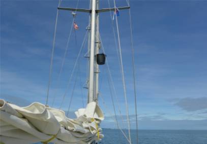 Fiji fast ueberall Internet via Mobilfunk zur Not muss der Hotspot in den Mast